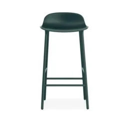 Krzesło Barowe Form Lakierowana Podstawa Zielone Normann Copenhagen