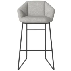 Krzesło Barowe Kimono Qual Light Grey Bolia
