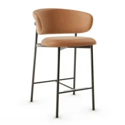Krzesło Barowe Oleandro Cognac Calligaris