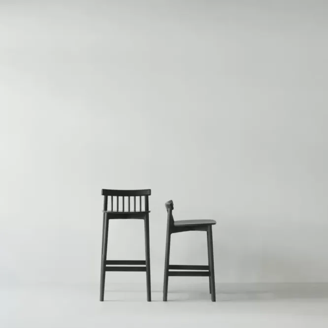 Krzesło Barowe Pind 75 Cm Czarne Normann Copenhagen