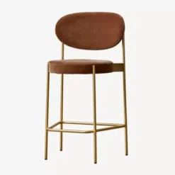 Krzesło Barowe Series 430 Mosiężna Podstawa Verpan