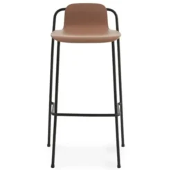Krzesło Barowe Studio H65 Brązowe Normann Copenhagen