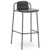 Krzesło Barowe Studio H65 Czarne Normann Copenhagen