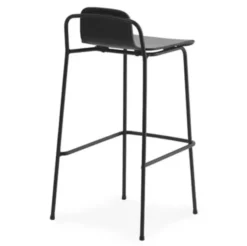 Krzesło Barowe Studio H65 Czarne Normann Copenhagen