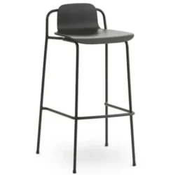Krzesło Barowe Studio H75 Czarne Normann Copenhagen