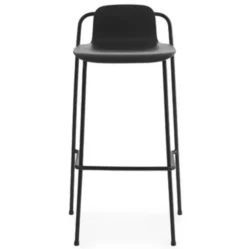 Krzesło Barowe Studio H75 Czarne Normann Copenhagen