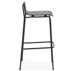 Krzesło Barowe Studio H75 Czarne Normann Copenhagen