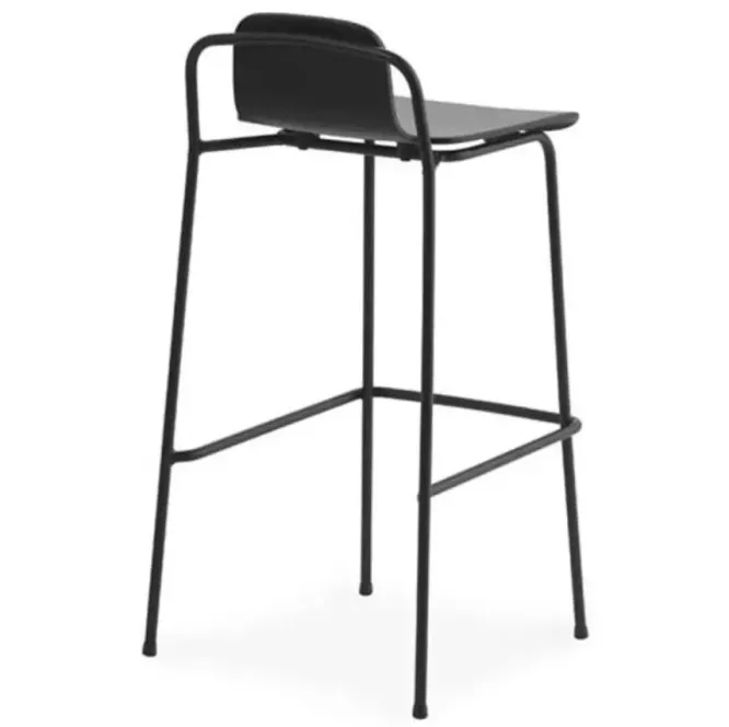 Krzesło Barowe Studio H75 Czarne Normann Copenhagen
