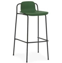 Krzesło Barowe Studio H75 Zielone Normann Copenhagen