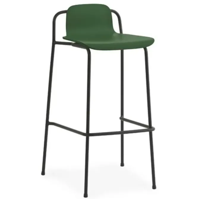 Krzesło Barowe Studio H75 Zielone Normann Copenhagen