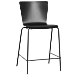 Krzesło Barowe Vico Duo Vm116 Czarny Jesion Fritz Hansen
