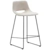 Krzesło Barowe Zahara 98 Cm Beżowe Kave Home