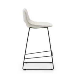 Krzesło Barowe Zahara 89 Cm Beżowe Kave Home