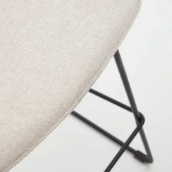 Krzesło Barowe Zahara 89 Cm Beżowe Kave Home