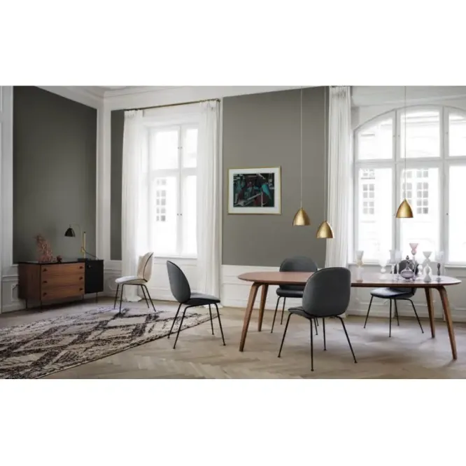 Krzesło Beetle Tapicerowane Remix 3 Kvadrat 123 Gubi