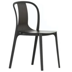 Krzesło Belleville Wood Ciemny Dąb Vitra