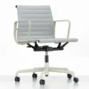 Krzesło Biurowe Aluminium Ea 117 Tkanina Cosy Pale Blue - Podstawa Kremowa Vitra