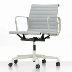 Krzesło Biurowe Aluminium Ea 117 Tkanina Cosy Pale Blue - Podstawa Kremowa Vitra