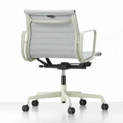 Krzesło Biurowe Aluminium Ea 117 Tkanina Cosy Pale Blue - Podstawa Kremowa Vitra