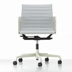 Krzesło Biurowe Aluminium Ea 117 Tkanina Cosy Pale Blue - Podstawa Kremowa Vitra