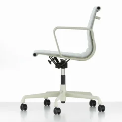 Krzesło Biurowe Aluminium Ea 117 Tkanina Cosy Pale Blue - Podstawa Kremowa Vitra