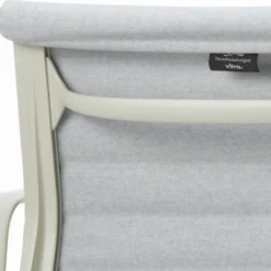 Krzesło Biurowe Aluminium Ea 117 Tkanina Cosy Pale Blue - Podstawa Kremowa Vitra