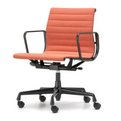 Krzesło Biurowe Aluminium Ea 118 Tkanina Cosy 2 Rusty Orange - Podstawa Czarna V