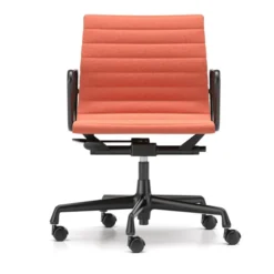 Krzesło Biurowe Aluminium Ea 118 Tkanina Cosy 2 Rusty Orange - Podstawa Czarna V