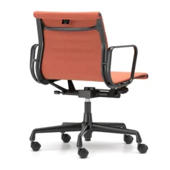 Krzesło Biurowe Aluminium Ea 118 Tkanina Cosy 2 Rusty Orange - Podstawa Czarna V