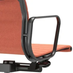 Krzesło Biurowe Aluminium Ea 118 Tkanina Cosy 2 Rusty Orange - Podstawa Czarna V
