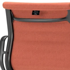Krzesło Biurowe Aluminium Ea 118 Tkanina Cosy 2 Rusty Orange - Podstawa Czarna V