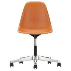 Krzesło Biurowe Eames Plastic Pscc Pomarańczowe Vitra