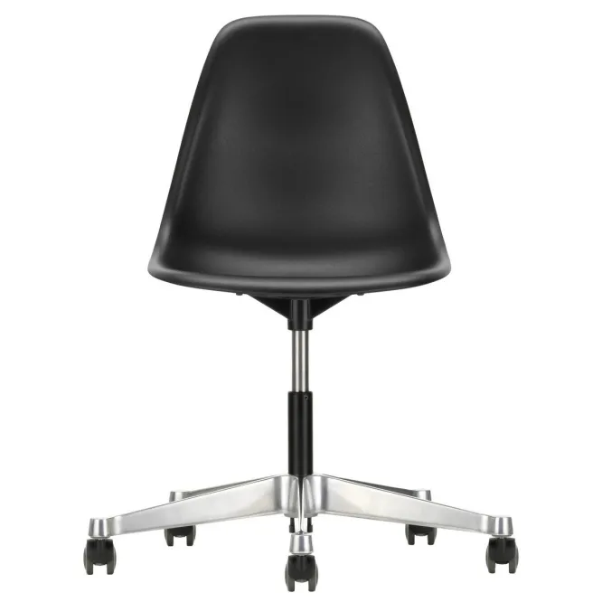 Krzesło Biurowe Eames Plastic Pscc Czarne Vitra