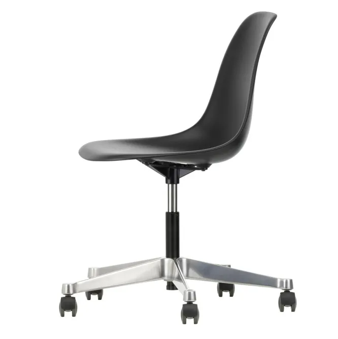 Krzesło Biurowe Eames Plastic Pscc Czarne Vitra