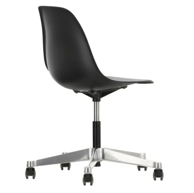 Krzesło Biurowe Eames Plastic Pscc Czarne Vitra