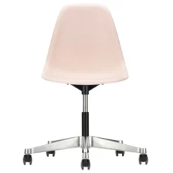 Krzesło Biurowe Eames Plastic Pscc Różowe Vitra