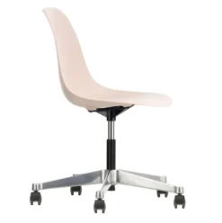 Krzesło Biurowe Eames Plastic Pscc Różowe Vitra
