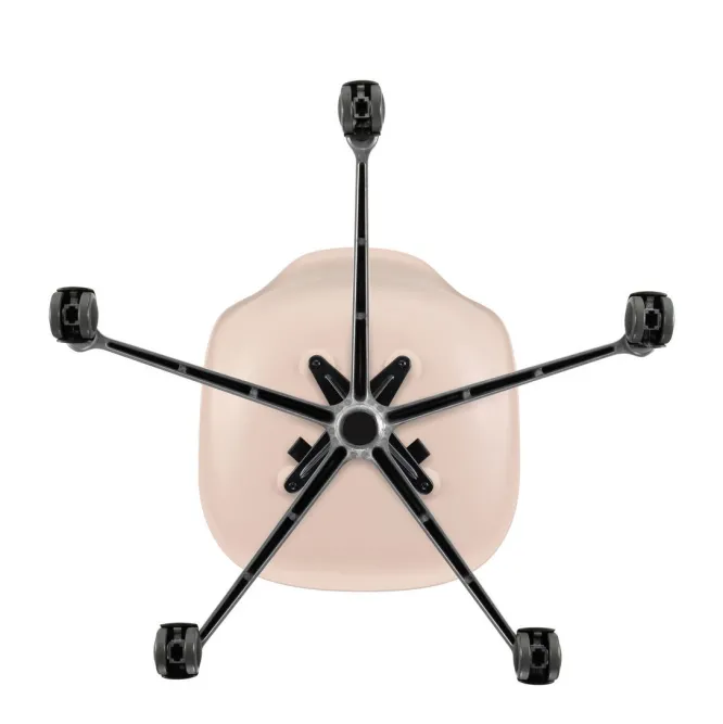 Krzesło Biurowe Eames Plastic Pscc Różowe Vitra