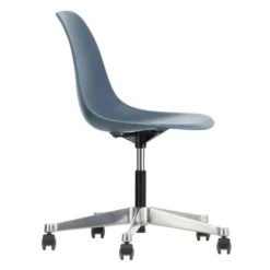 Krzesło Biurowe Eames Plastic Pscc Niebieskie Vitra