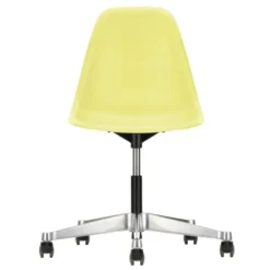 Krzesło Biurowe Eames Plastic Pscc Żółte Vitra
