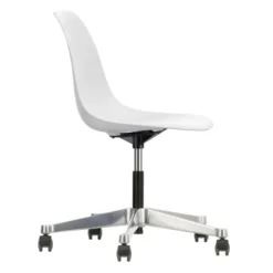 Krzesło Biurowe Eames Plastic Pscc Białe Vitra