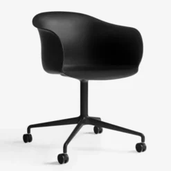 Krzesło Biurowe Elefy Jh36 Black Black Andtradition