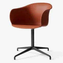 Krzesło Biurowe Elefy Jh32 Copper Brown Black Andtradition