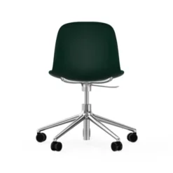 Krzesło Biurowe Form Aluminiowa Podstawa Zielone Normann Copenhagen