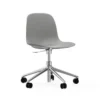 Krzesło Biurowe Form Aluminiowa Podstawa Szare Normann Copenhagen