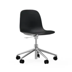Krzesło Biurowe Form Aluminiowa Podstawa Czarne Normann Copenhagen