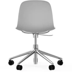 Krzesło Biurowe Form Aluminiowa Podstawa Białe Normann Copenhagen