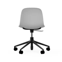 Krzesło Biurowe Form Białe Czarna Podstawa Normann Copenhagen