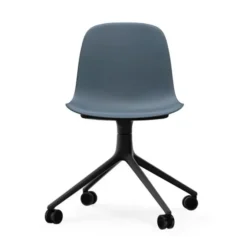 Krzesło Biurowe Form Czarna Podstawa Zielone Normann Copenhagen