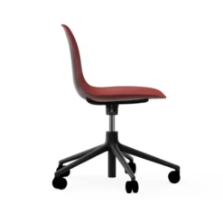 Krzesło Biurowe Form Czerwone Czarna Podstawa Normann Copenhagen
